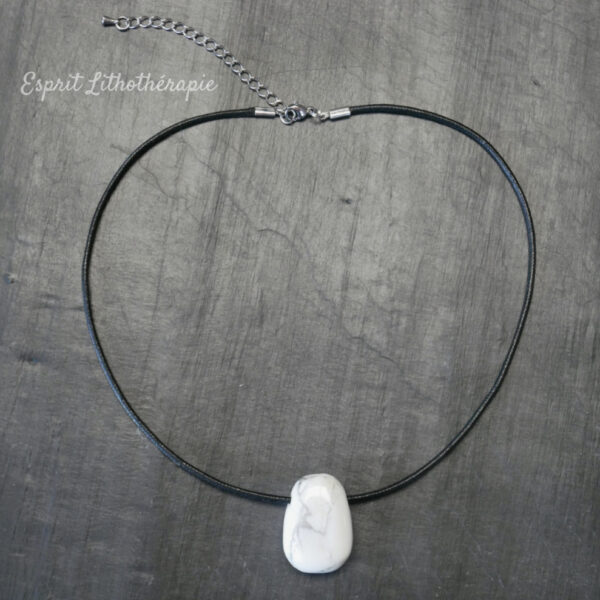 Pendentif Howlite