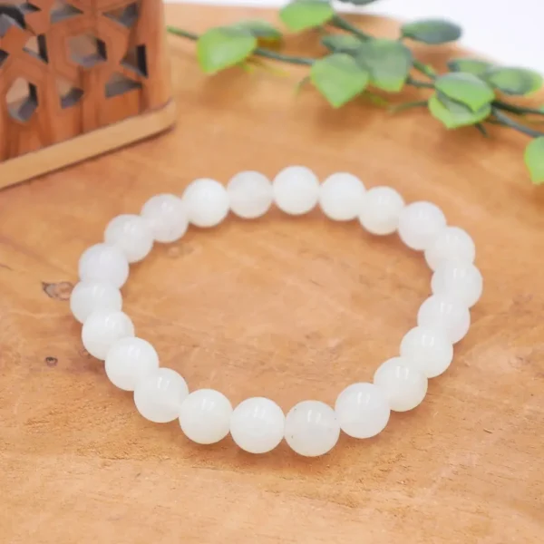 Photo Bracelet Jade de chine en pierre naturelle, bijou fait main