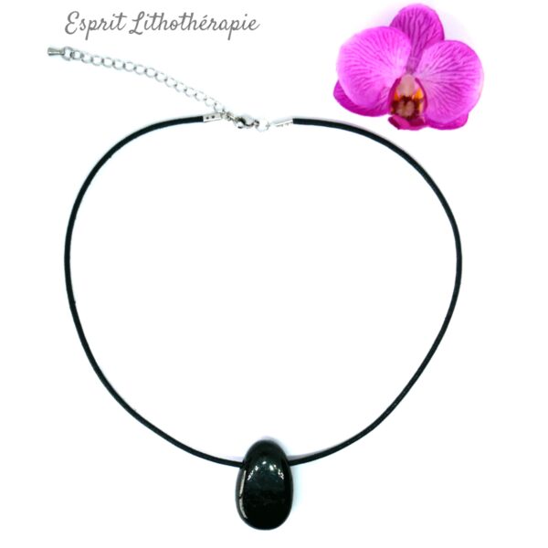 Pendentif Tourmaline noire