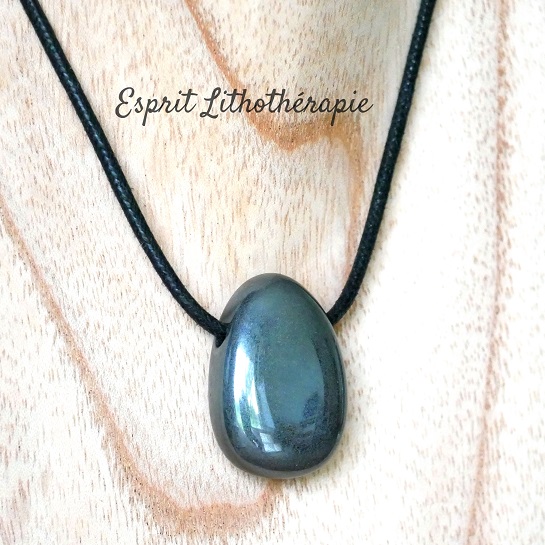 Photo Pendentif - Hématite en pierre naturelle