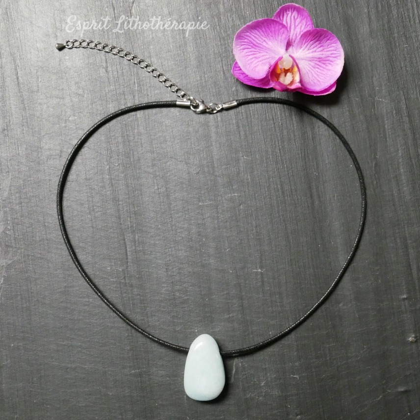 Pendentif Aigue-marine