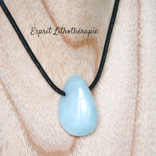 Photo Pendentif Aigue-marine en pierre naturelle