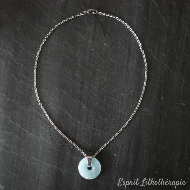 Pendentif Aigue-marine