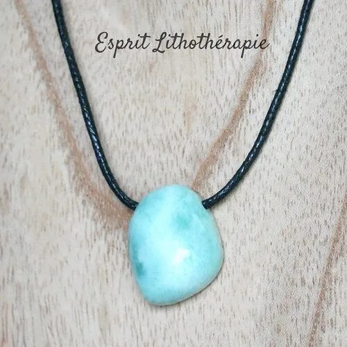 Photo Pendentif Larimar en pierre naturelle