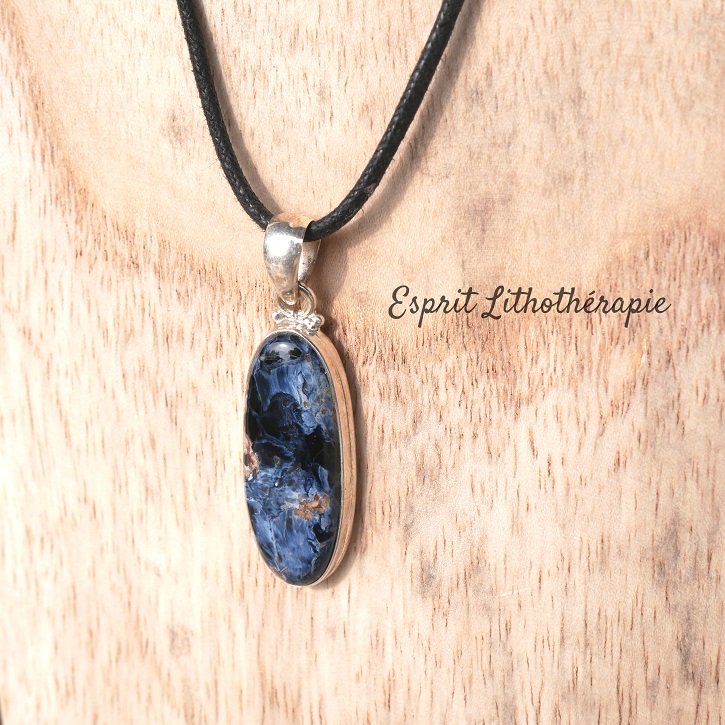 Photo Pendentif Argent - Piétersite en pierre naturelle