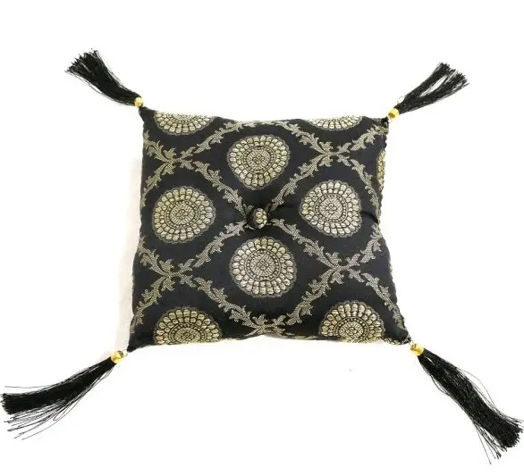 Coussin en soie 20 cm, coussin en soie, photos représentatives : chaque pièce peut présenter de légères variations de couleur, de forme ou de finition
