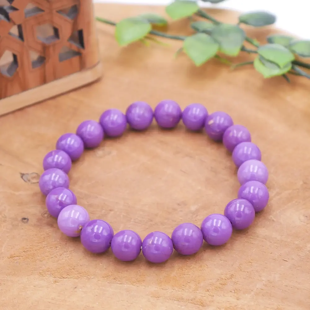 Photo Bracelet Phosphosidérite en pierre naturelle, bijou fait main