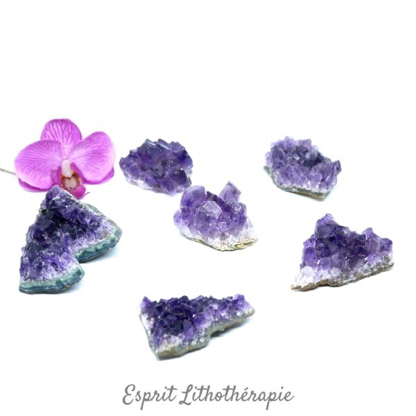 Photo contractuelle Druse Mini Druse – Améthyste en pierre naturelle
