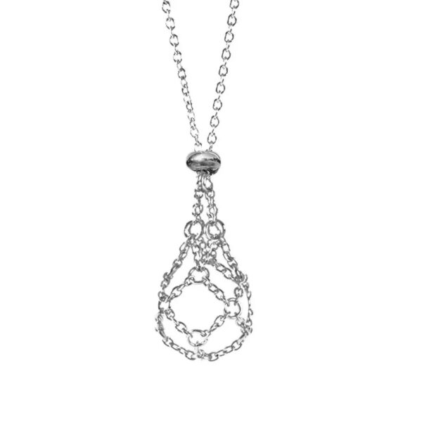 Collier porte pierre