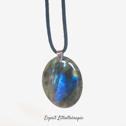 Photo Pendentif Labradorite en pierre naturelle