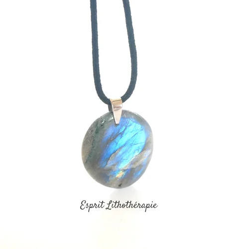Photo Pendentif Labradorite en pierre naturelle