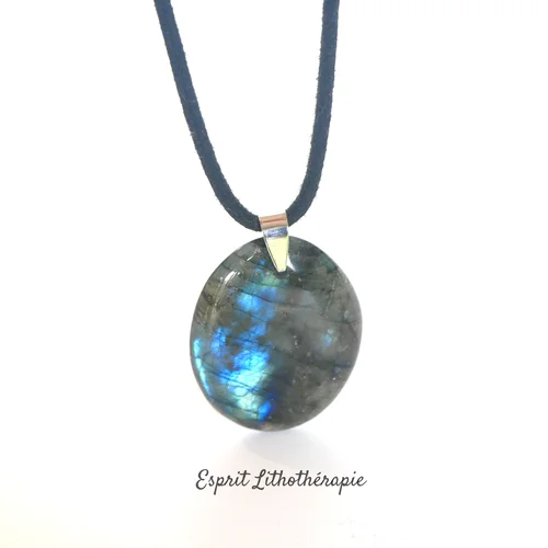 Photo Pendentif Labradorite en pierre naturelle