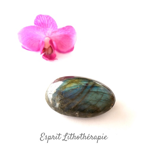 Photo contractuelle Galet Labradorite en pierre naturelle