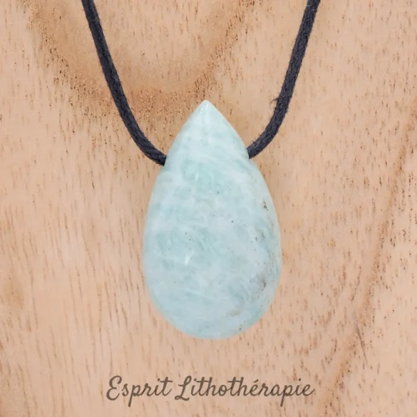 Photo Pendentif Amazonite en pierre naturelle