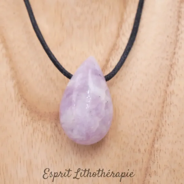 Photo Pendentif Lépidolite en pierre naturelle
