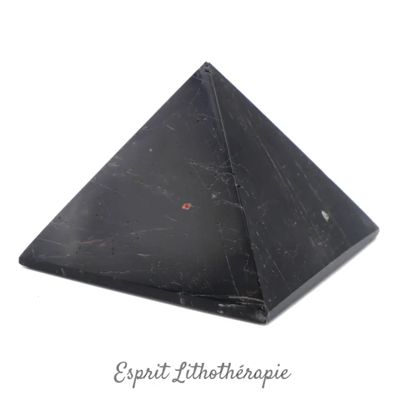 Photo contractuelle Pyramide Tourmaline noire en pierre naturelle