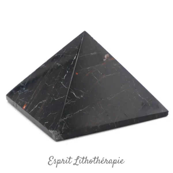 Photo contractuelle Pyramide Tourmaline noire en pierre naturelle