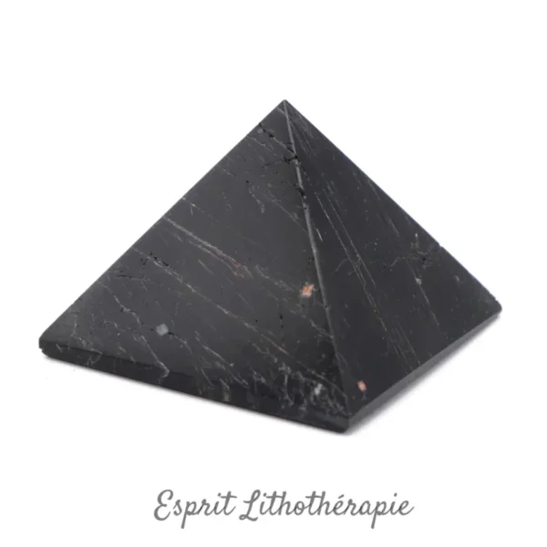 Photo contractuelle Pyramide Tourmaline noire en pierre naturelle