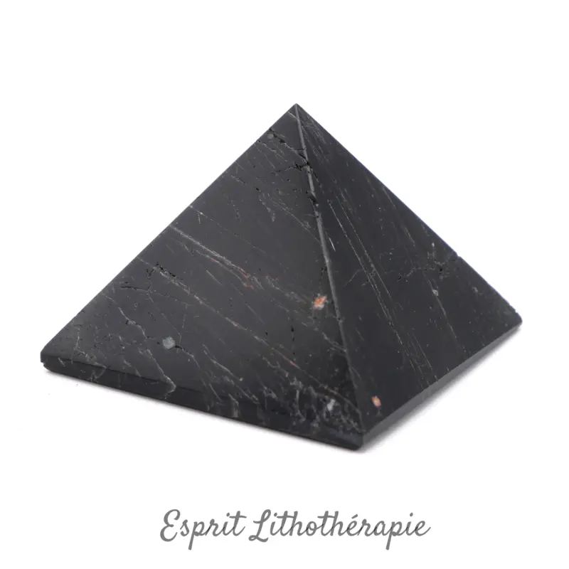Photo contractuelle Pyramide Tourmaline noire en pierre naturelle