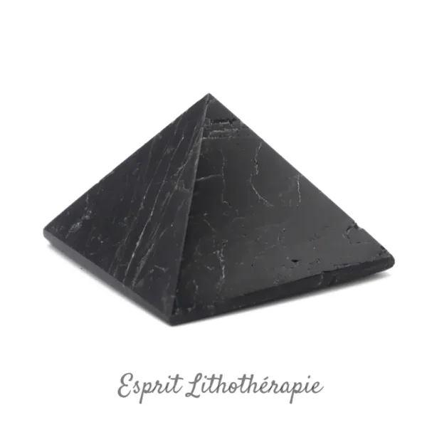 Photo contractuelle Pyramide Tourmaline noire en pierre naturelle
