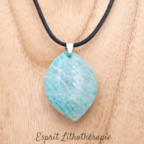 Photo Pendentif Amazonite en pierre naturelle