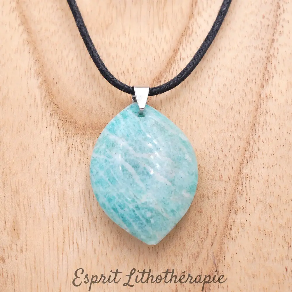Photo Pendentif Amazonite en pierre naturelle